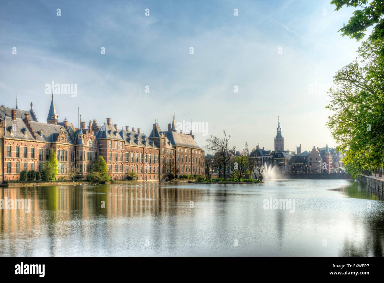 Binnenhof, den Haag, Niederlande Stockfoto