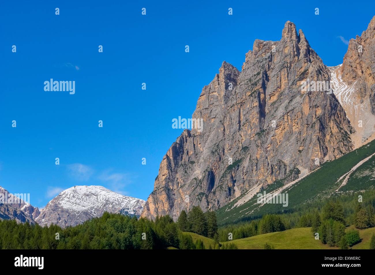 Pomagagnon in der Nähe von Cortina d ' Ampezzo, Dolomiten, Italien Stockfoto