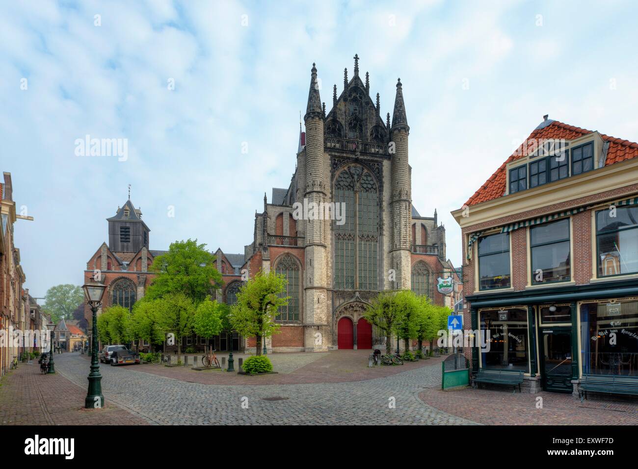 Hooglandse Kerk, Leiden, Niederlande Stockfoto