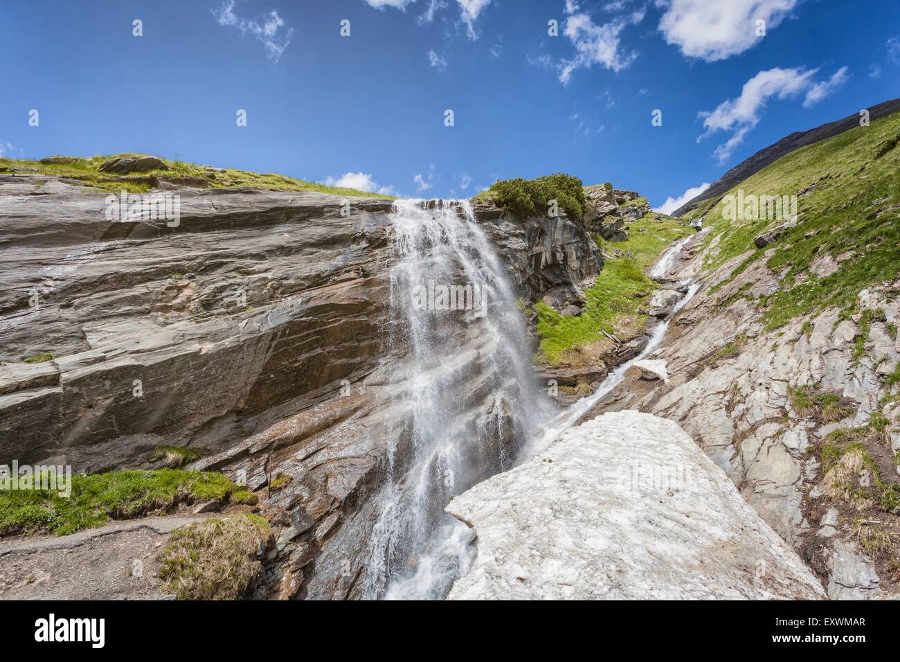 Fensterbach Wasserfall, Hohe Tauern, Österreich Stockfoto