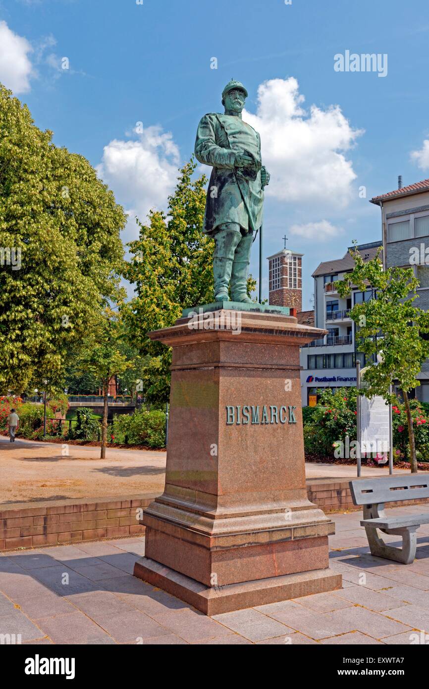 Bismarck-Denkmal, Zweibrücken, Rheinland-Pfalz, Deutschland, Europa Stockfoto