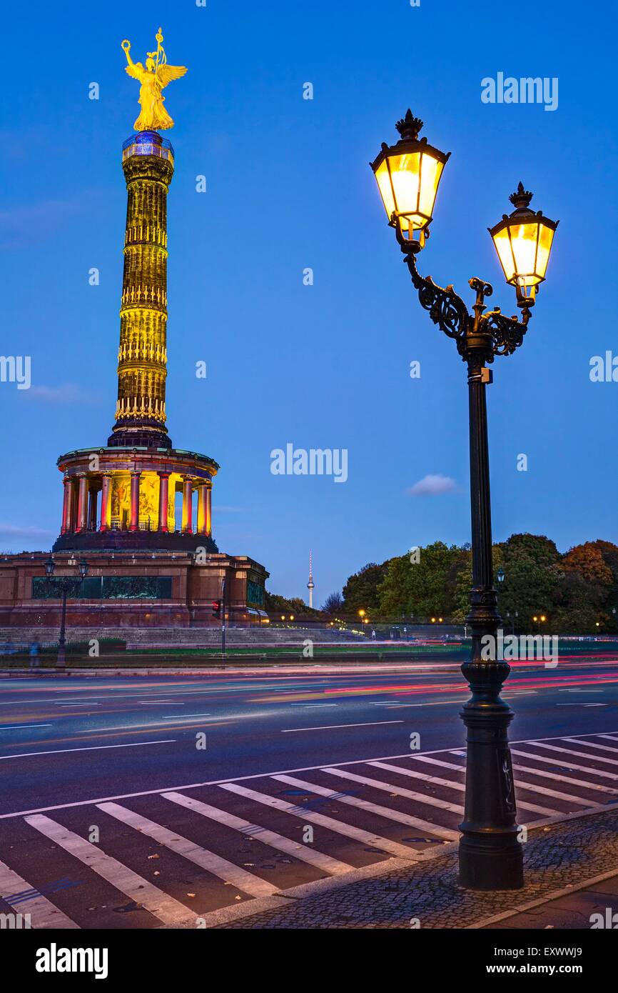 Sieg-Spalte, Berlin, Deutschland, Europa Stockfoto