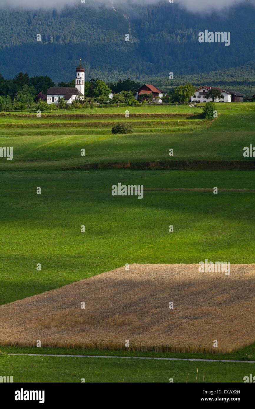 St. Georg, Mieminger Plateau, Tirol, Austria, Europe Stockfoto