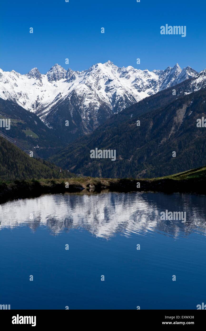 Kaunergrat, Oberinntal, Ötztaler Alpen, Tirol, Österreich, Europa Stockfoto