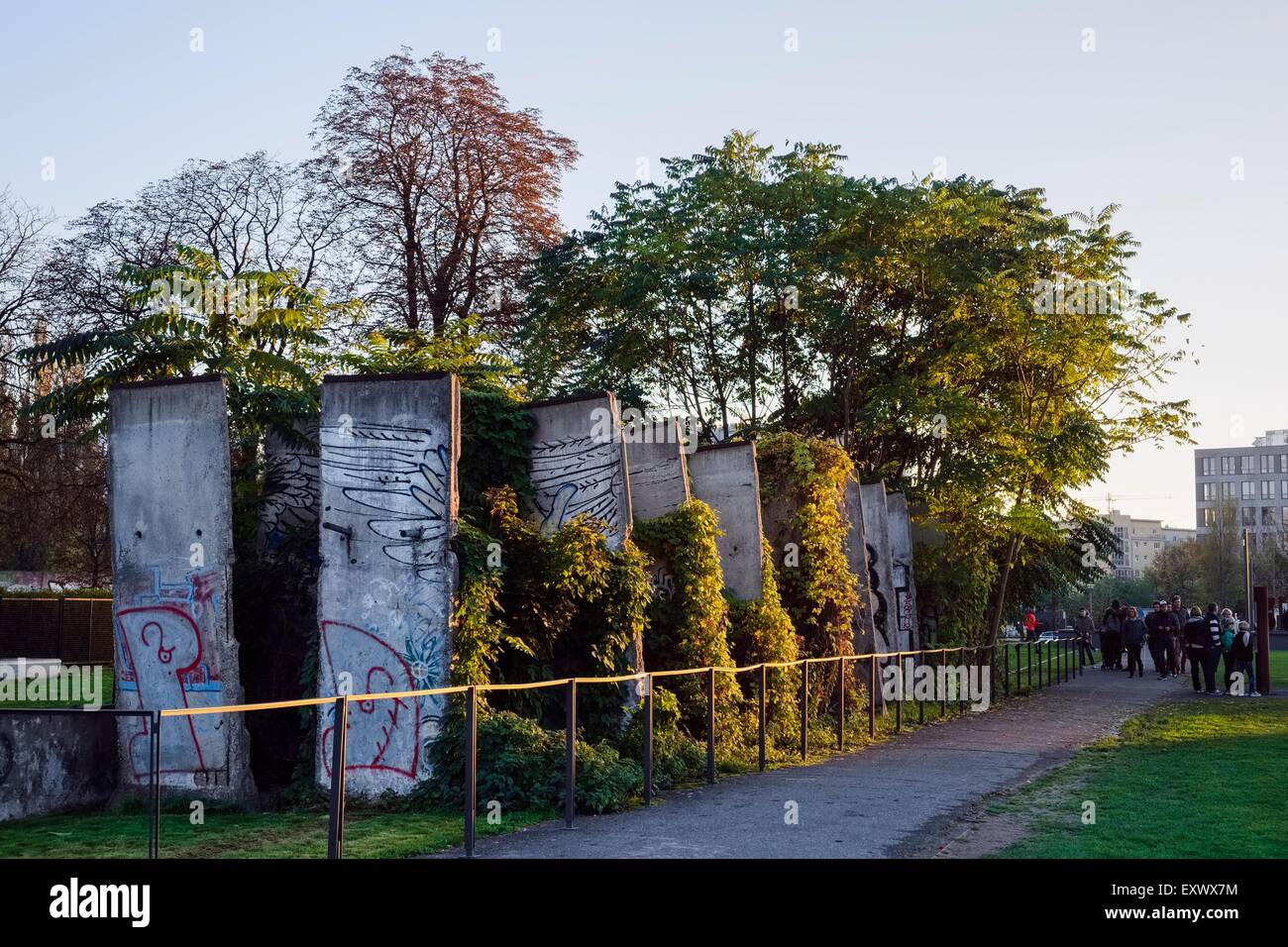 Gedenkstätte Berliner Mauer, Berlin, Deutschland, Europa Stockfoto