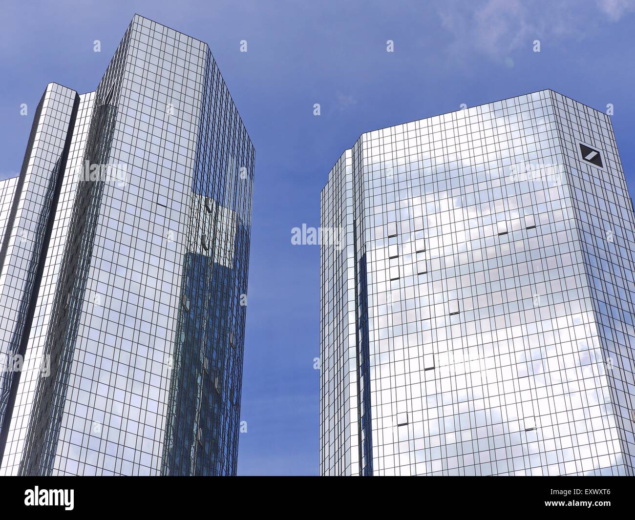 Deutsche Bank, Frankfurt Am Main, Hessen, Deutschland, Europa Stockfoto