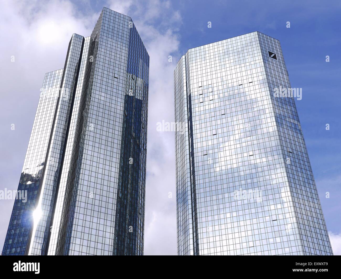 Deutsche Bank, Frankfurt Am Main, Hessen, Deutschland, Europa Stockfoto