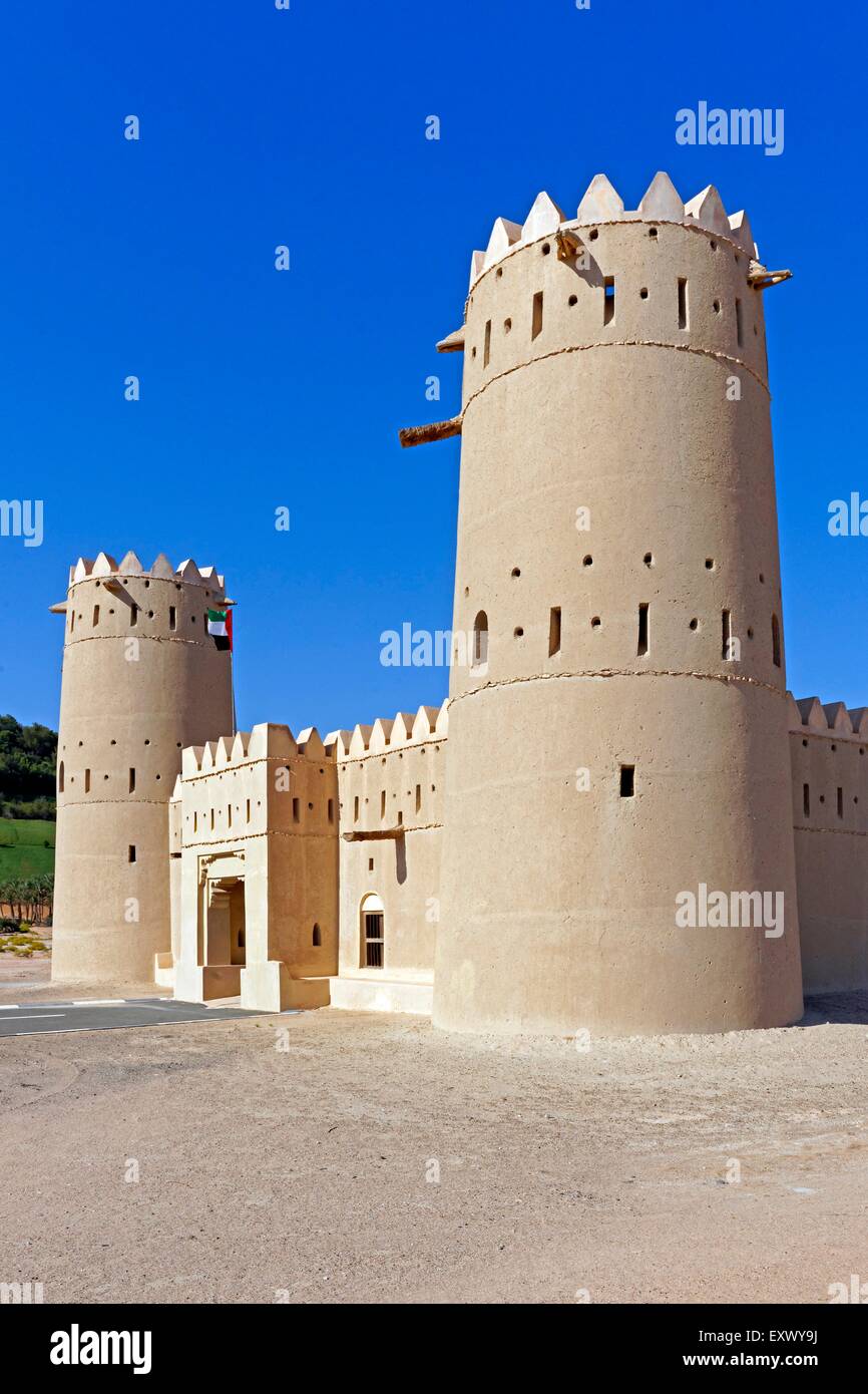 Liwa Fort, Abu Dhabi, Vereinigte Arabische Emirate Stockfoto