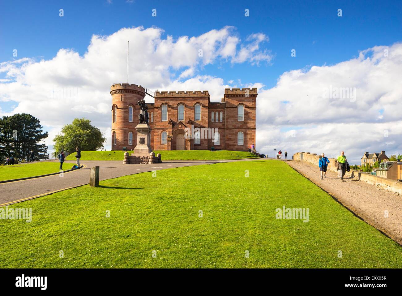 Inverness Castle, Schottland Stockfoto
