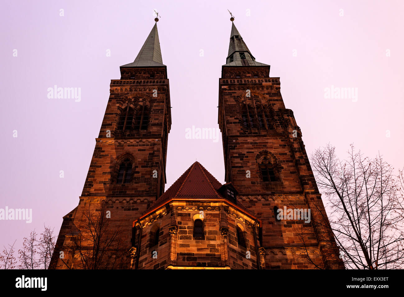 St. Sebaldus-Kirche Stockfoto