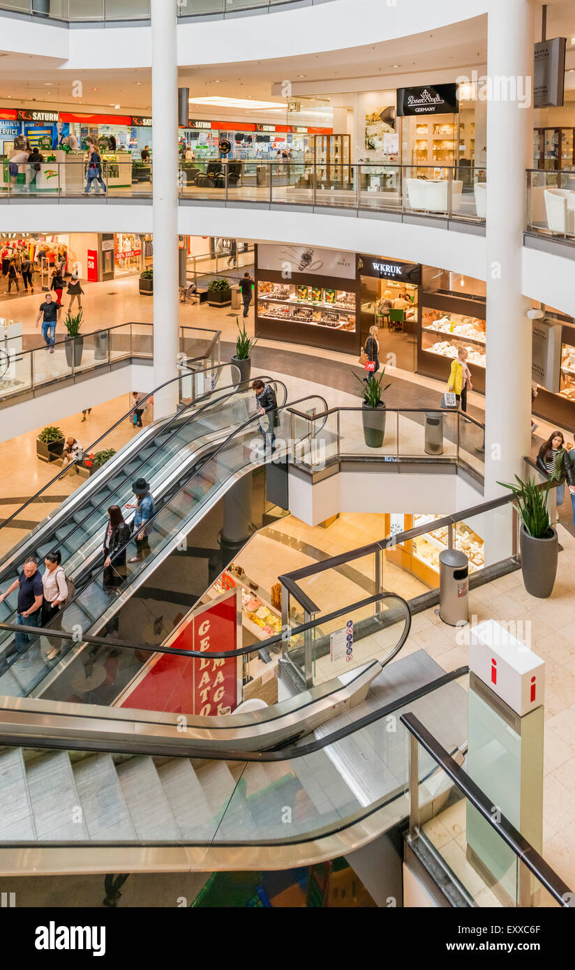 In Galeria Baltycka, Danzig größte Shopping Mall, Einkaufszentrum Danzig, Polen, Europa Stockfoto