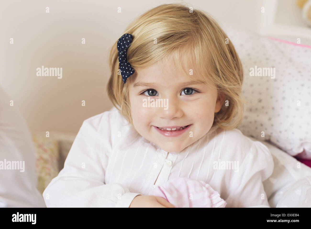 Kleines Mädchen, Porträt Stockfoto