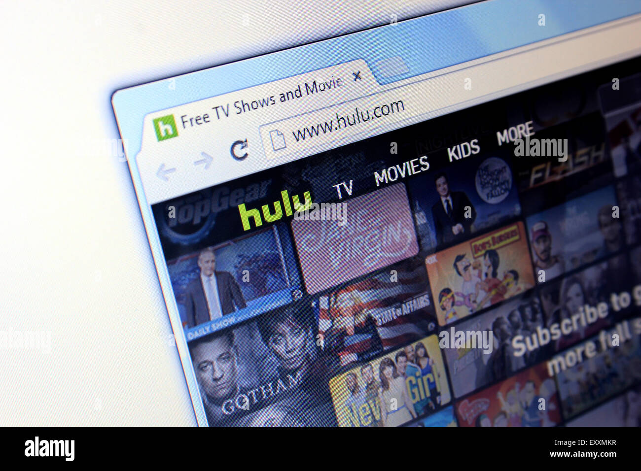 Hulu.com Stockfoto