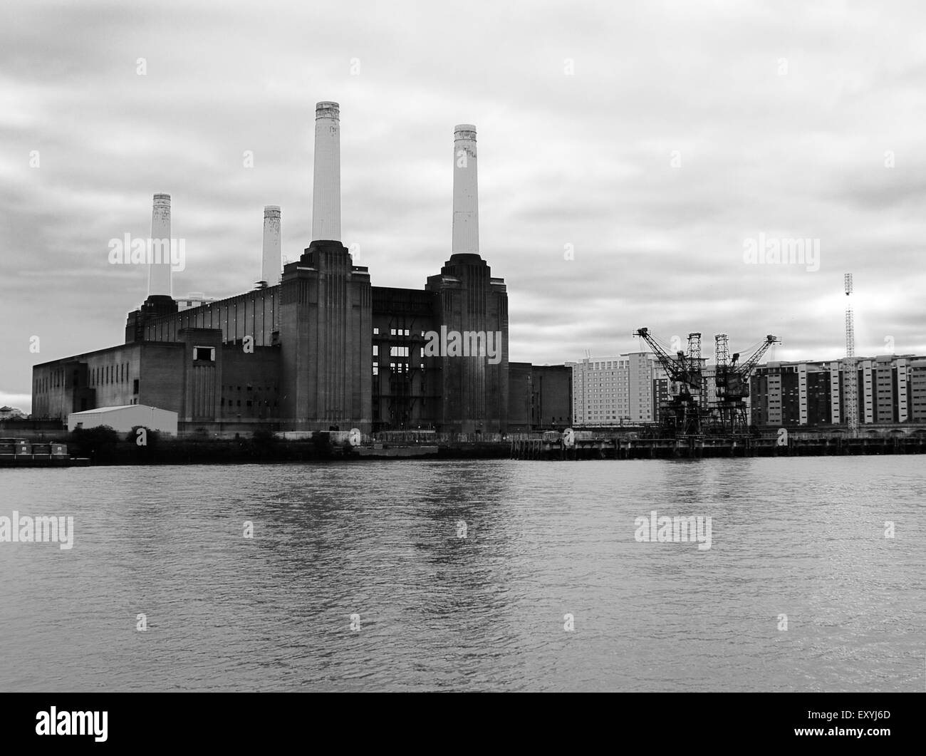 Battersea-Kraftwerk Stockfoto