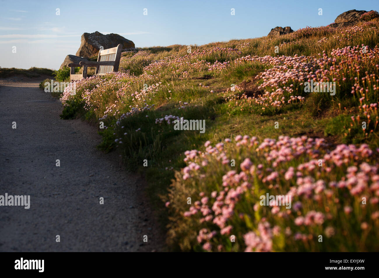 Einen Platz zum sitzen Stockfoto