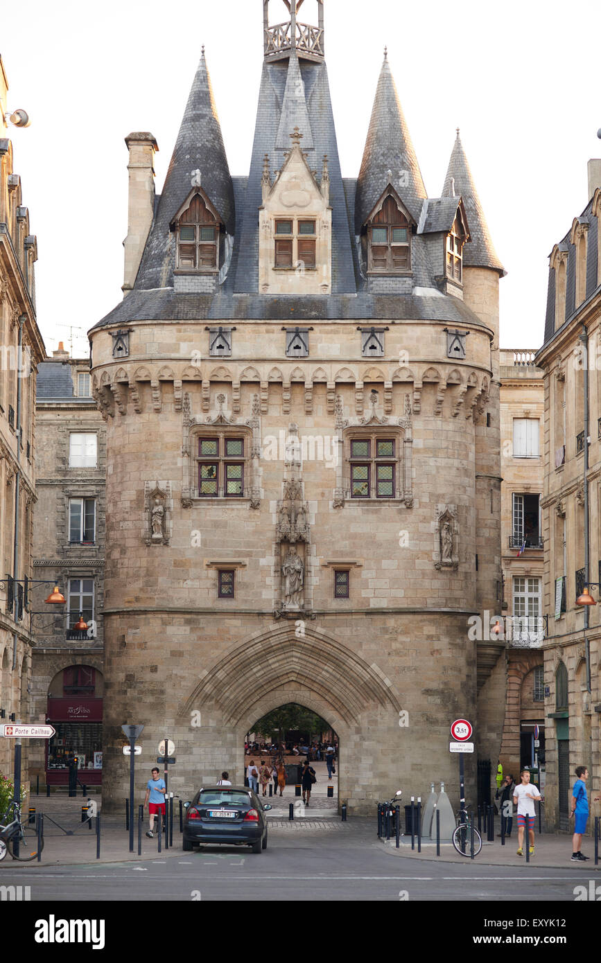 Porte Calihau, Bordeaux, Gironde, Aquitanien, Frankreich, Europa Stockfoto