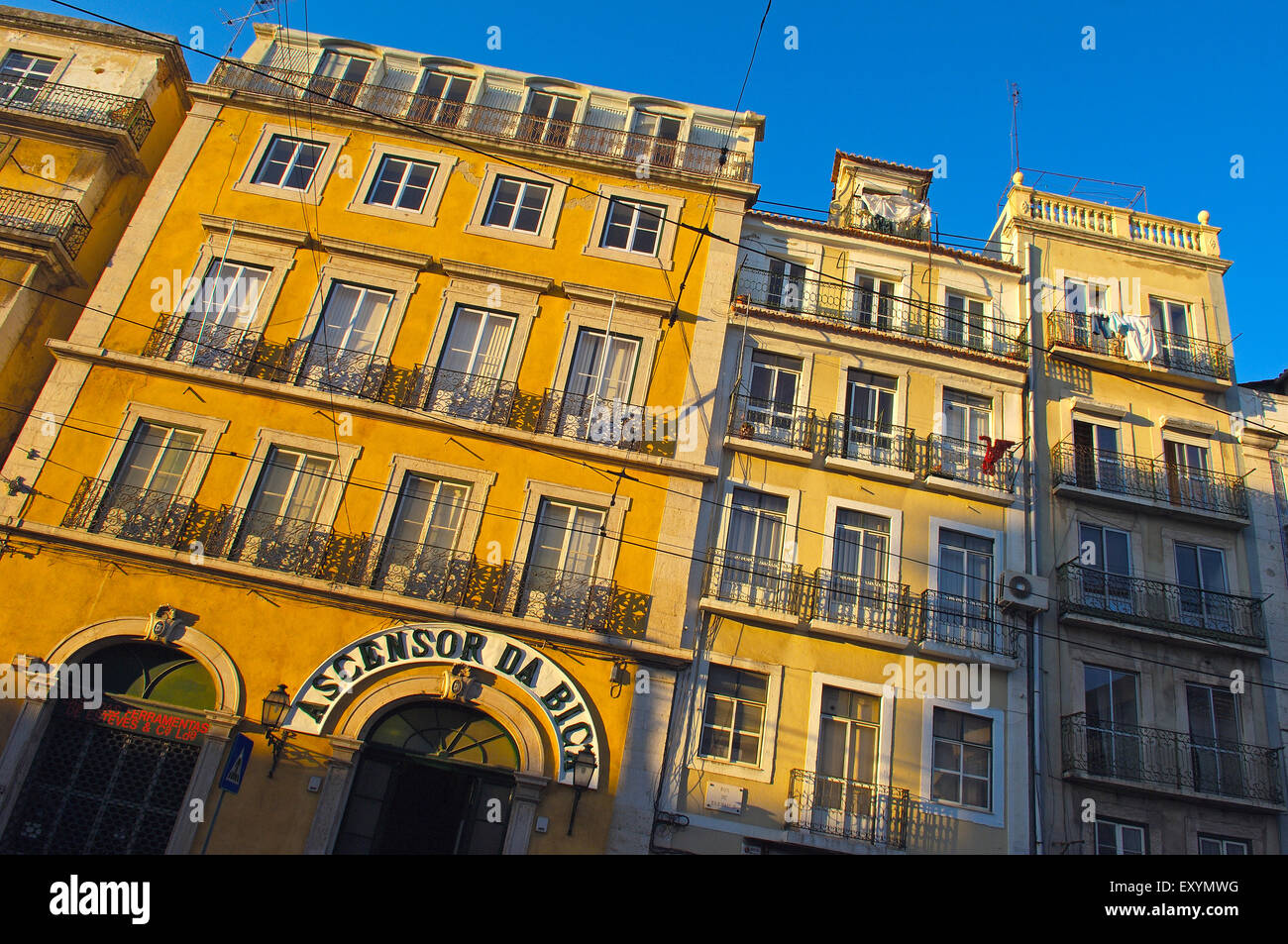 Lissabon, Elevador da Bica (Bica Seilbahn), Bairro Alto, Rua da Bica de