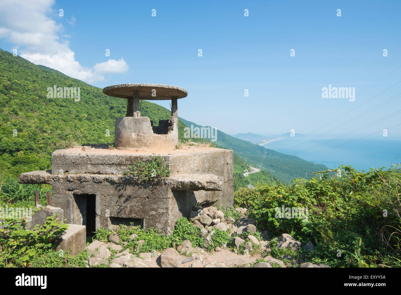 Hai Van Pass in Danang, Vietnam Stockfoto