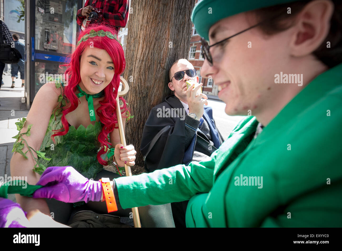 London, Großbritannien. 18. Juli 2015. London Film & Comic-Con 2015 in Kensington Olympia Credit: Guy Corbishley/Alamy leben Nachrichten Stockfoto