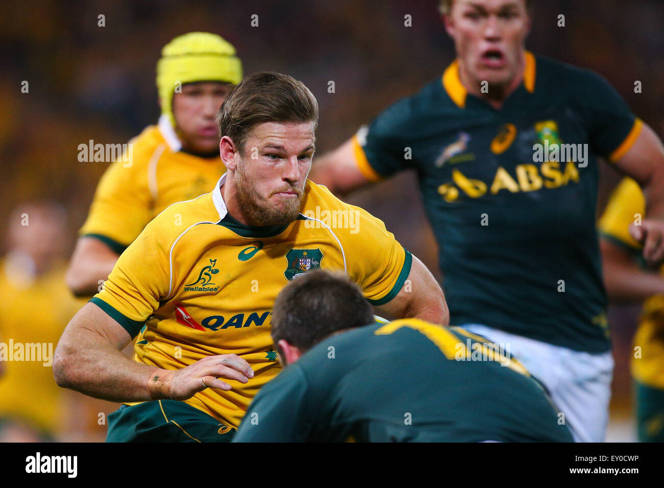 Brisbane, Australien. 18. Juli 2015. Rob Horne, Rugby Meisterschaft, Australien gegen Südafrika, Suncorp Stadium, Brisbane, Australien © Action und Sport/Alamy Live News Stockfoto