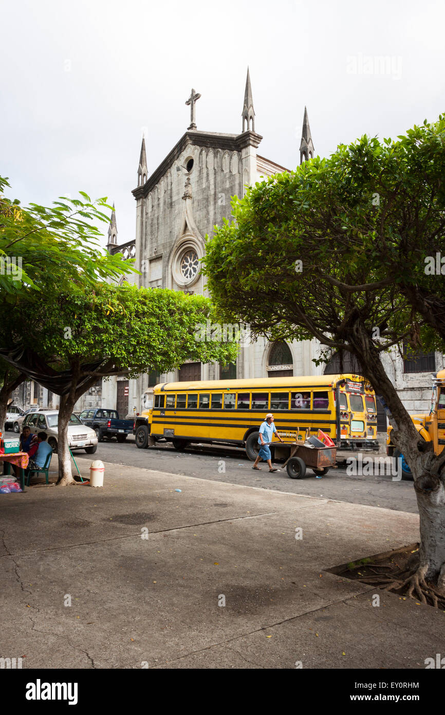 Alltag in León, Nicaragua Stockfoto
