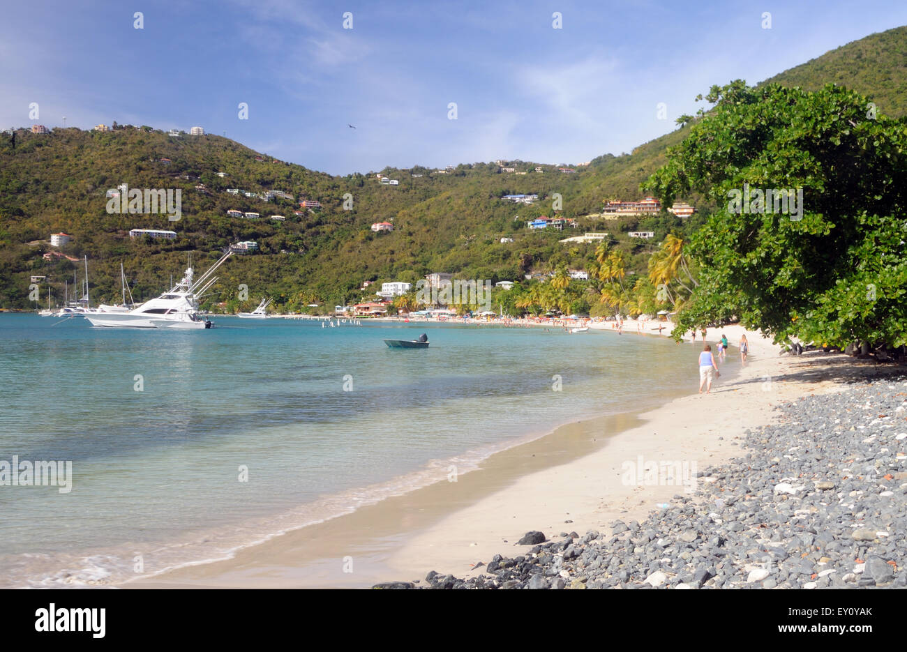 Cane Garden Bay, Tortola, Virgin Islands Stockfoto