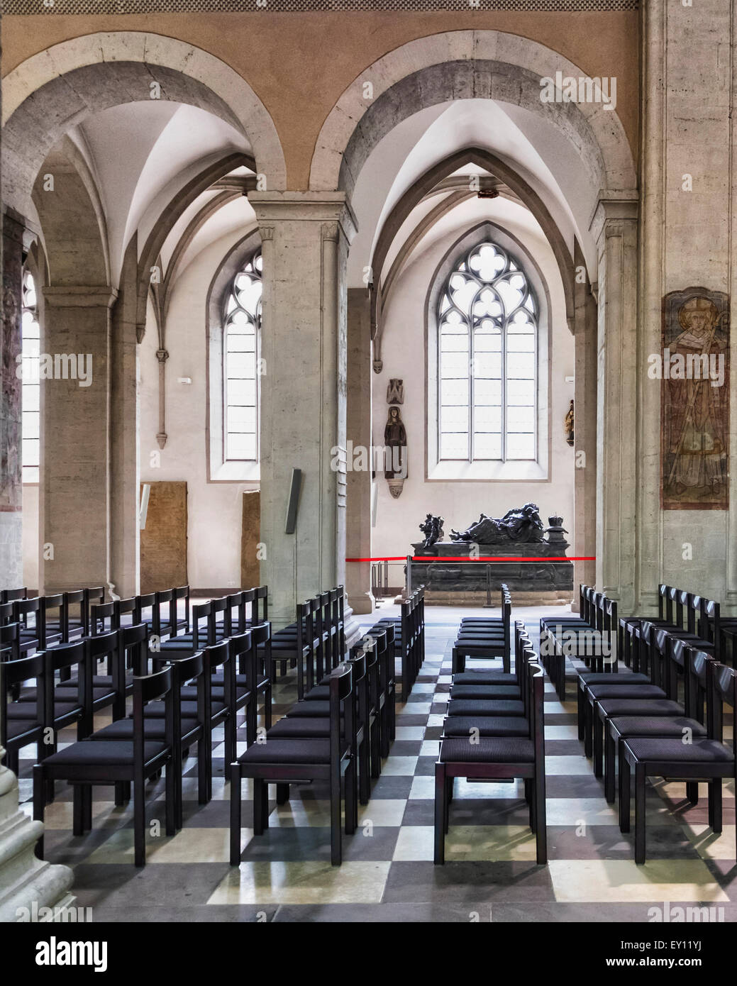 Braunschweig, Braunschweig, Braunschweiger Dom, Innenausstattung St.Blasius Kathedrale, Niedersachsen, Deutschland Stockfoto