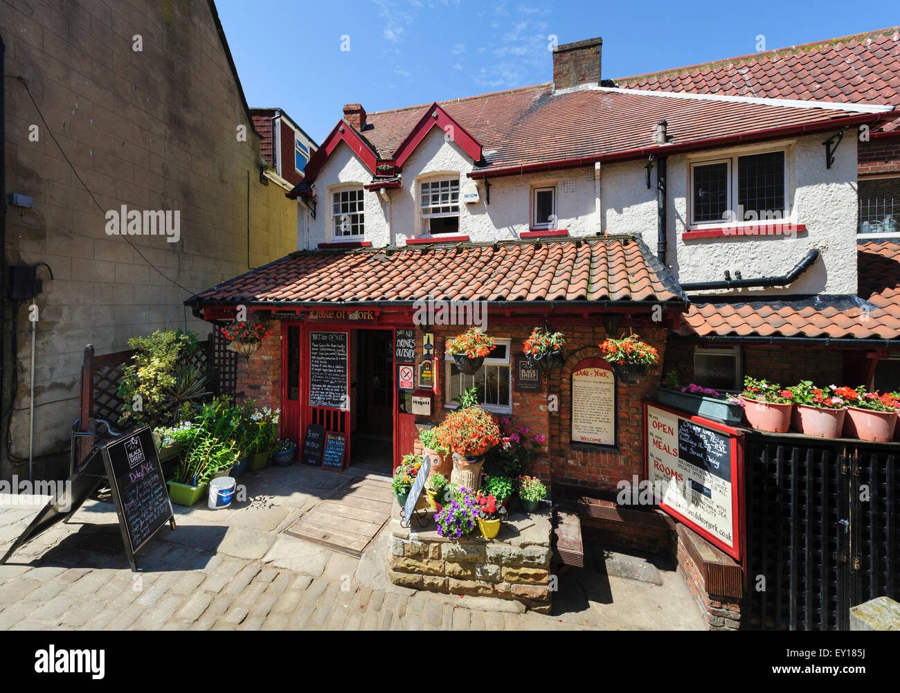 Der Herzog von York Pub Whitby Stockfoto