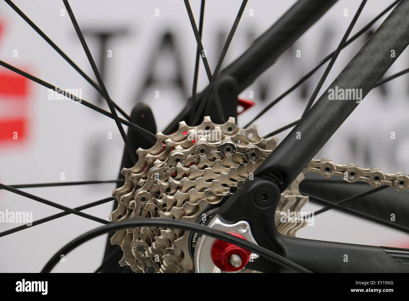 Fahrrad-Kassette Stockfoto
