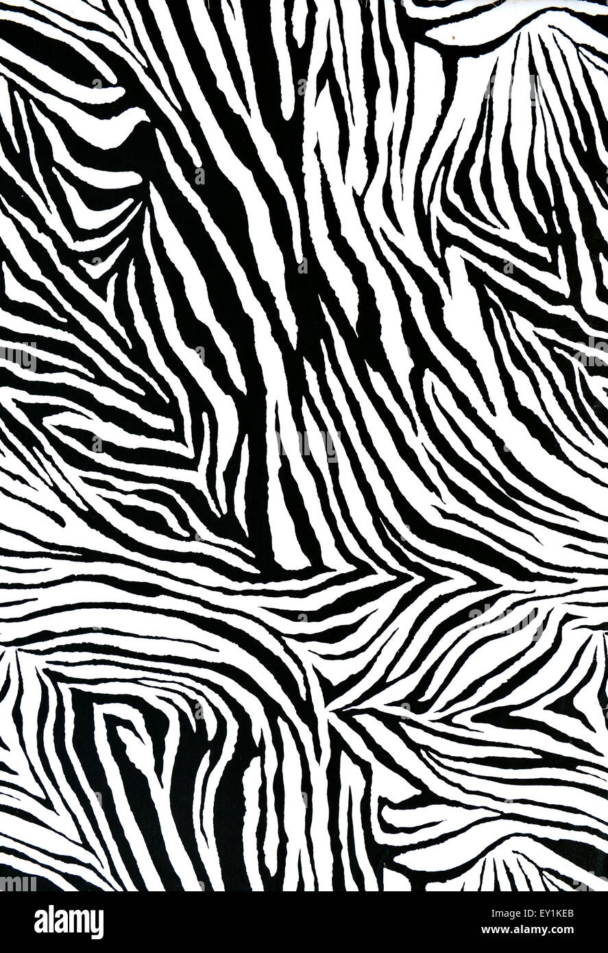 Zebra-Stil Stoff strukturiert Stockfoto