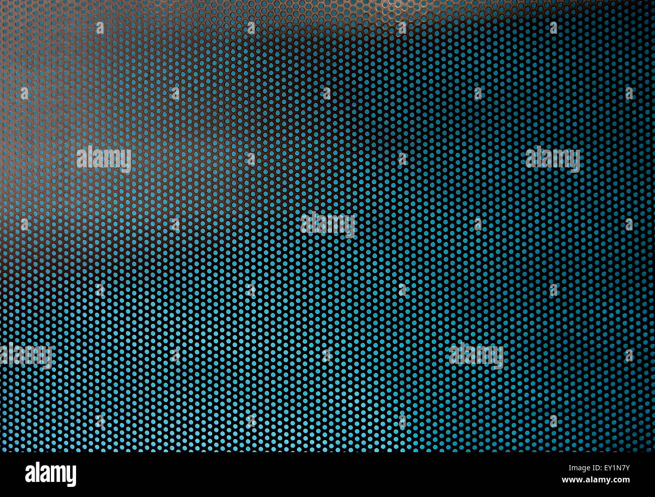 Textur von Lochblech Stockfoto