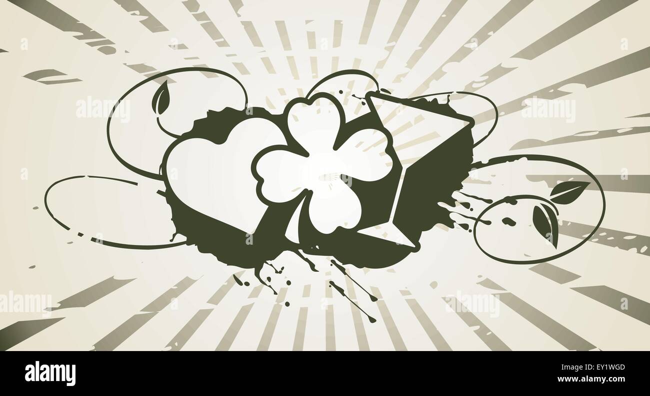 Grunge-Slot Frame - Vektor-illustration Stock Vektor