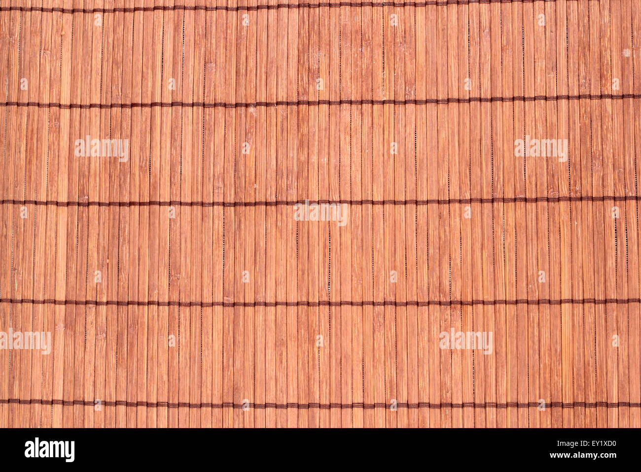 Braun strukturierte Gitter Tabelle Teppich - Detail aus Holz Muster Stockfoto