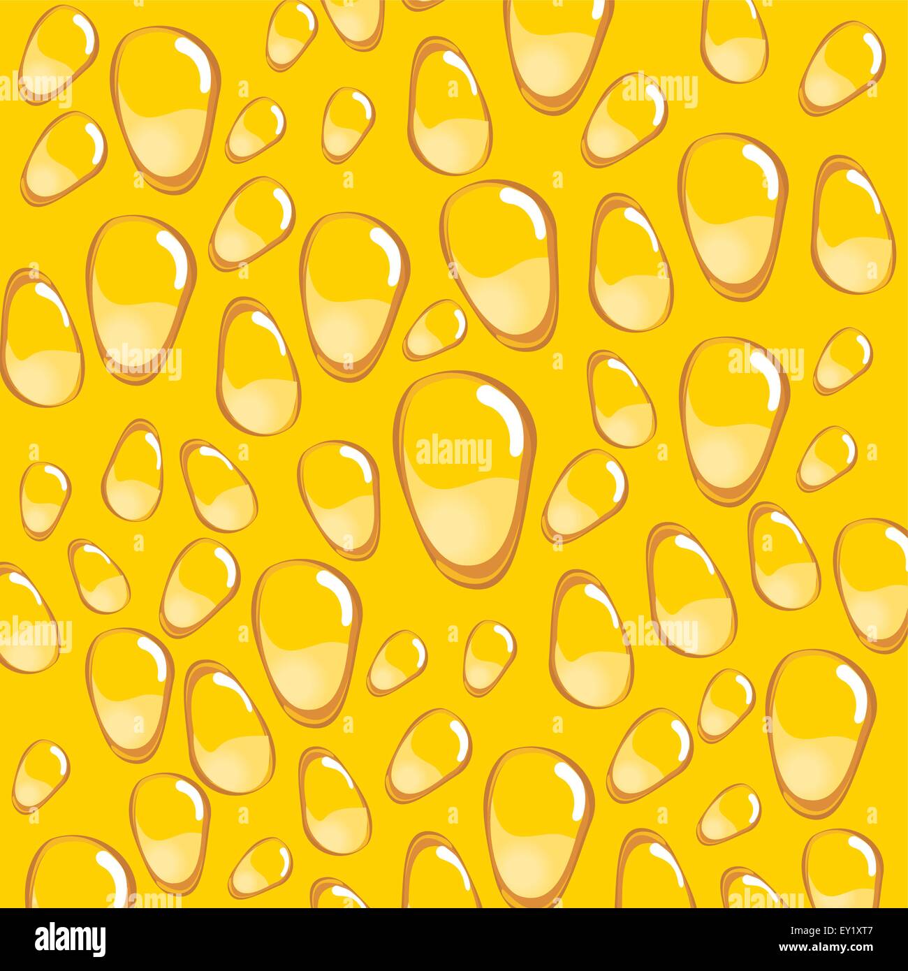 3D Bier Tropfen - Vektor-illustration Stock Vektor