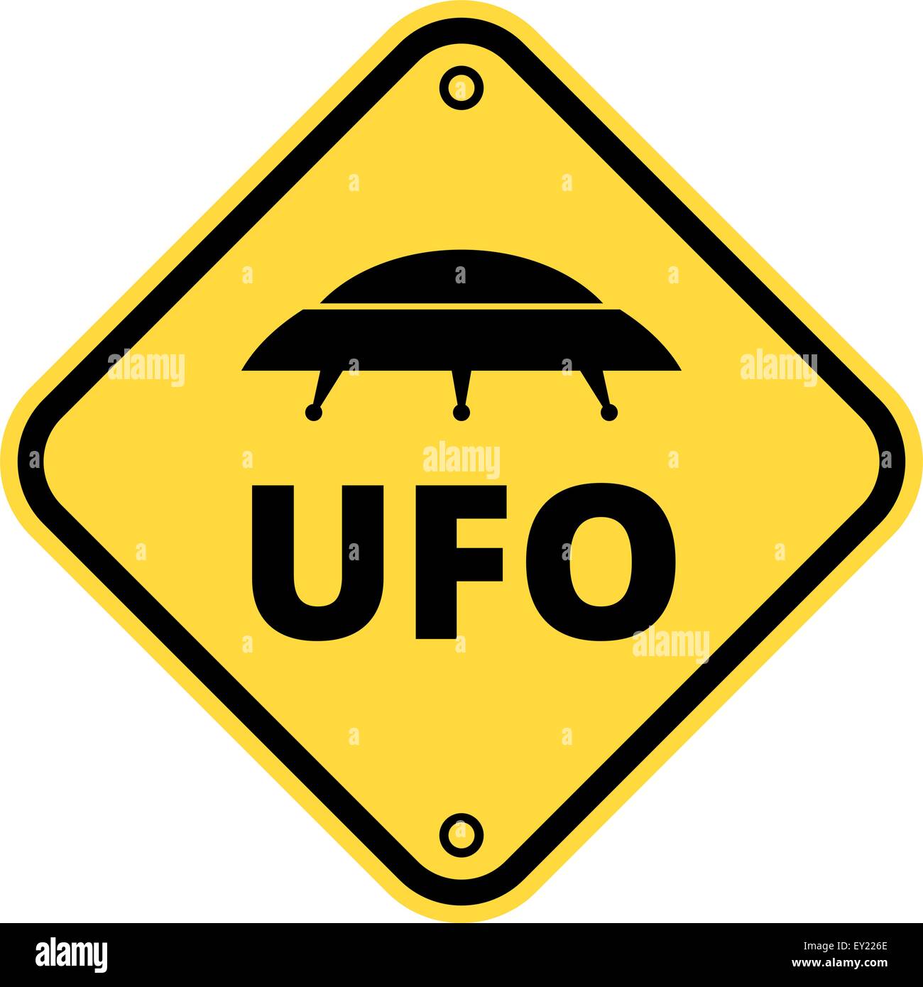 UFO-Schiffe Stock Vektor