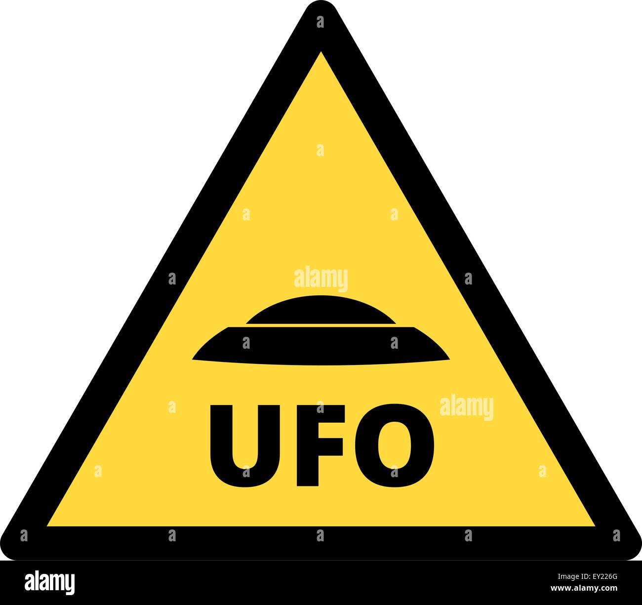 UFO-Schiffe Stock Vektor