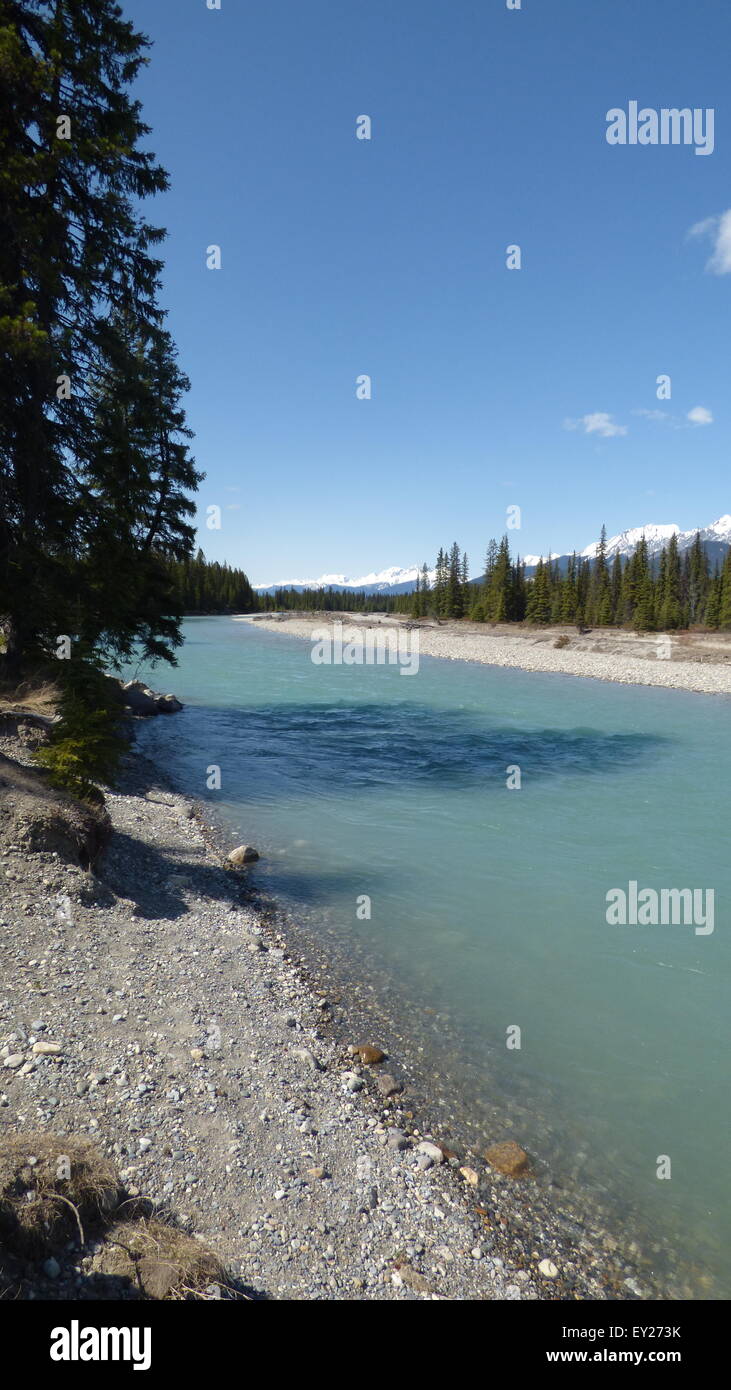 Kootenay-River, Britisch-Kolumbien Stockfoto