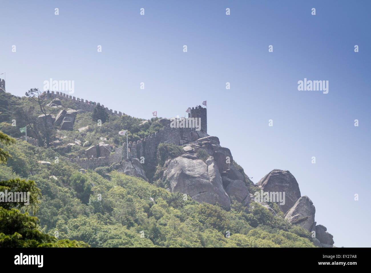 Burg von Sintra, Lissabon, Portugal Stockfoto