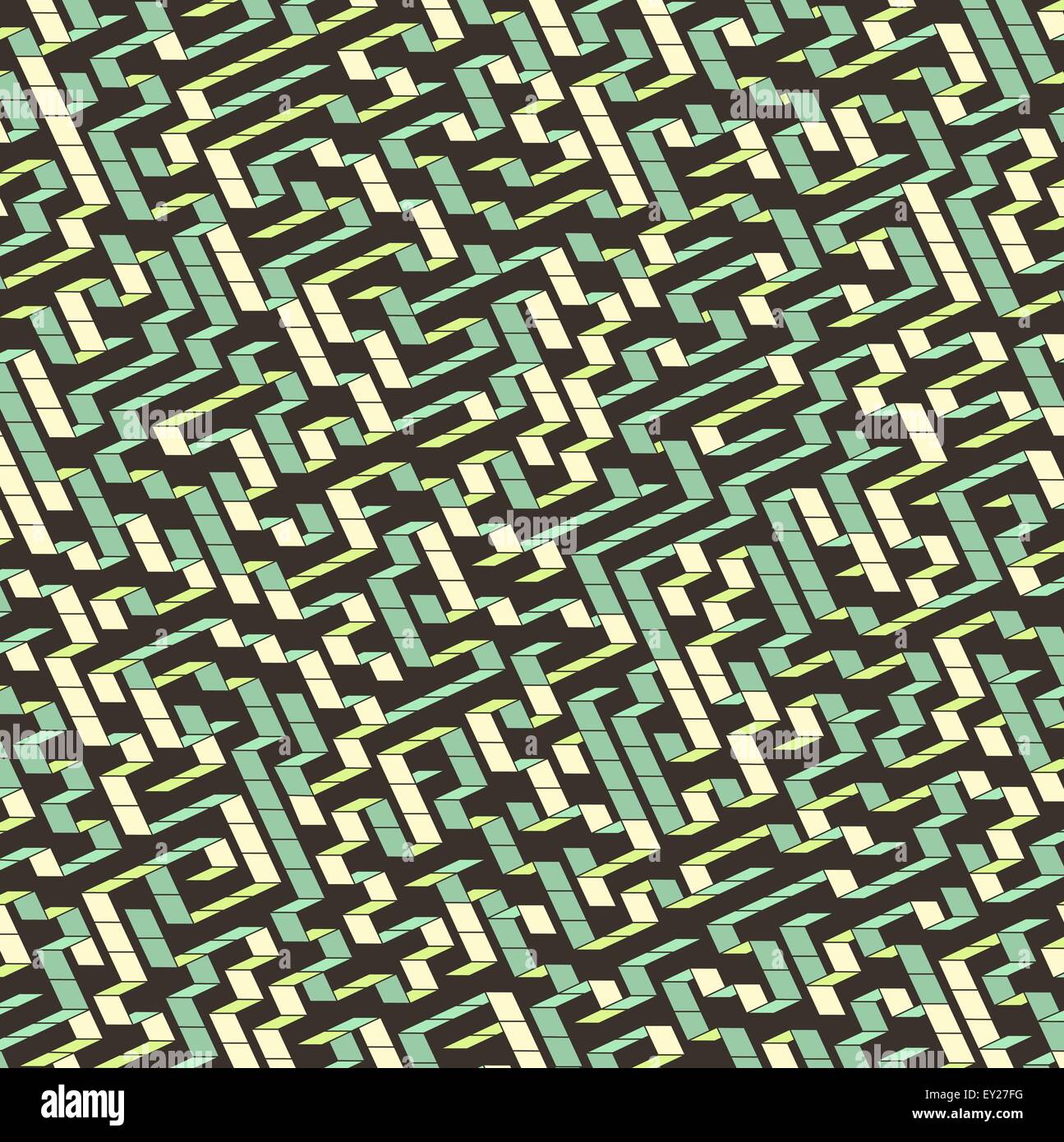 Labyrinth. Vektor-Illustration des Labyrinths. Stock Vektor