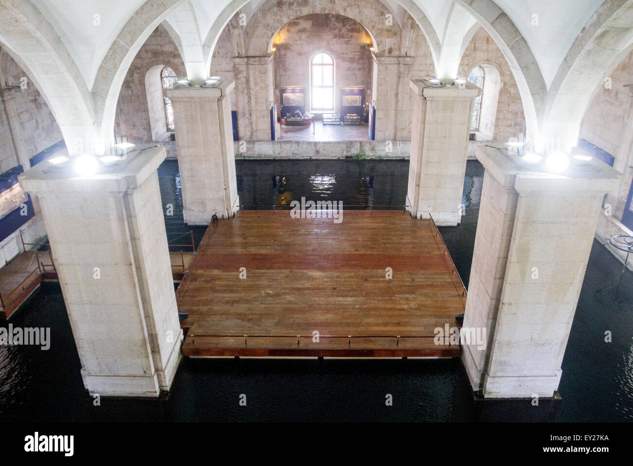 Mãe d'Água Das Amoreiras, Lissabon, Portugal Stockfoto