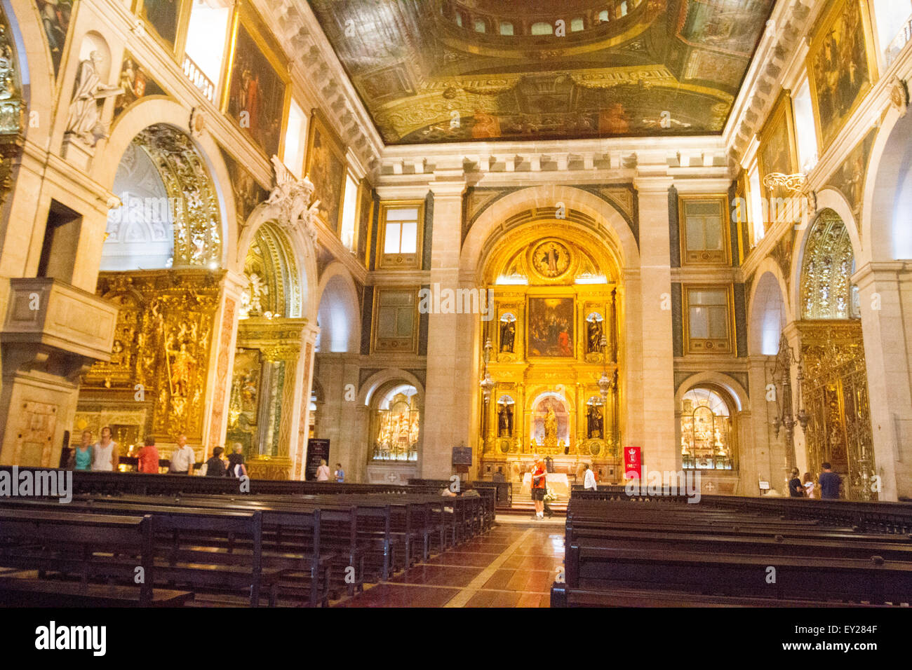 Sao Roque Kirche, Lissabon, Portugal Stockfoto