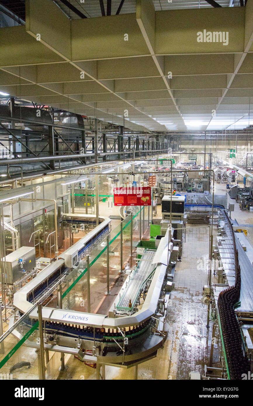 Pilsner Urquell Fabrik, Pilsen, Tschechische Republik Stockfoto