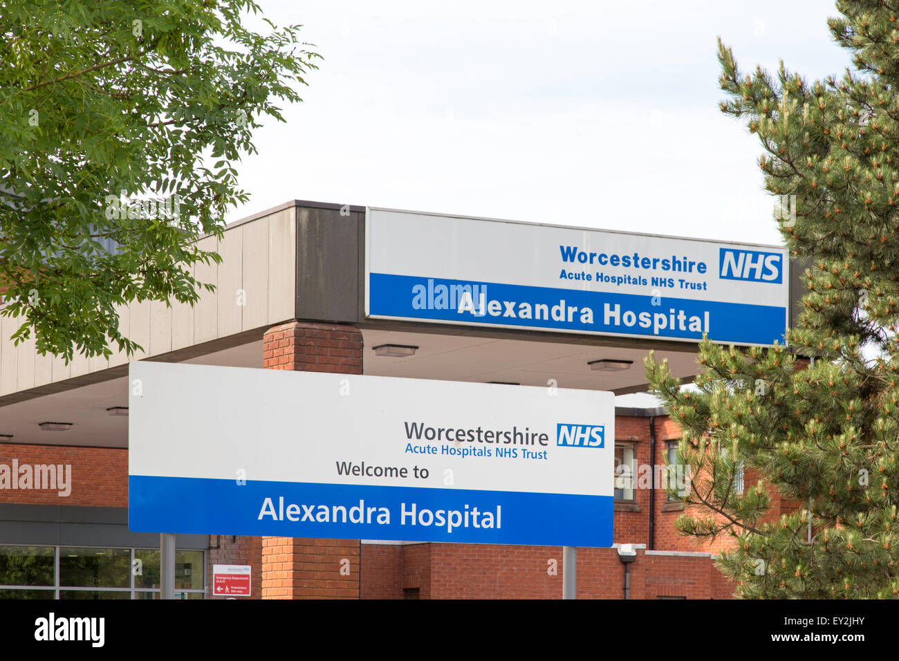 Alexandra Hospital Redditch Worcestershire England Uk Stockfotografie Alamy