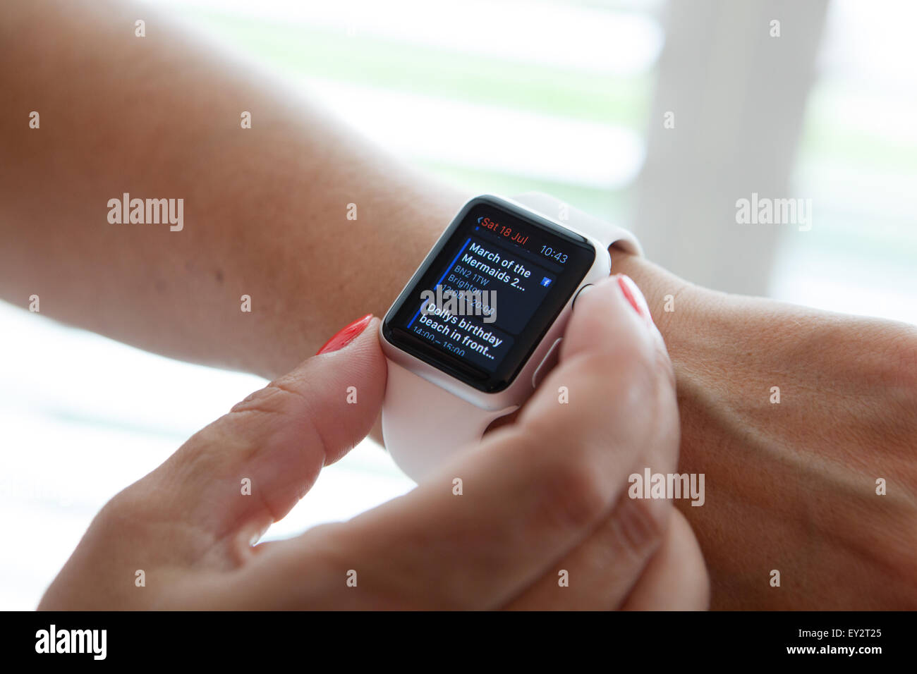 Apple Watch Stockfoto