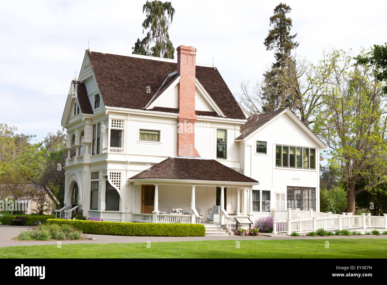 Patterson Haus, Ardenwood historischer Bauernhof, Fremont, California, Vereinigte Staaten von Amerika Stockfoto