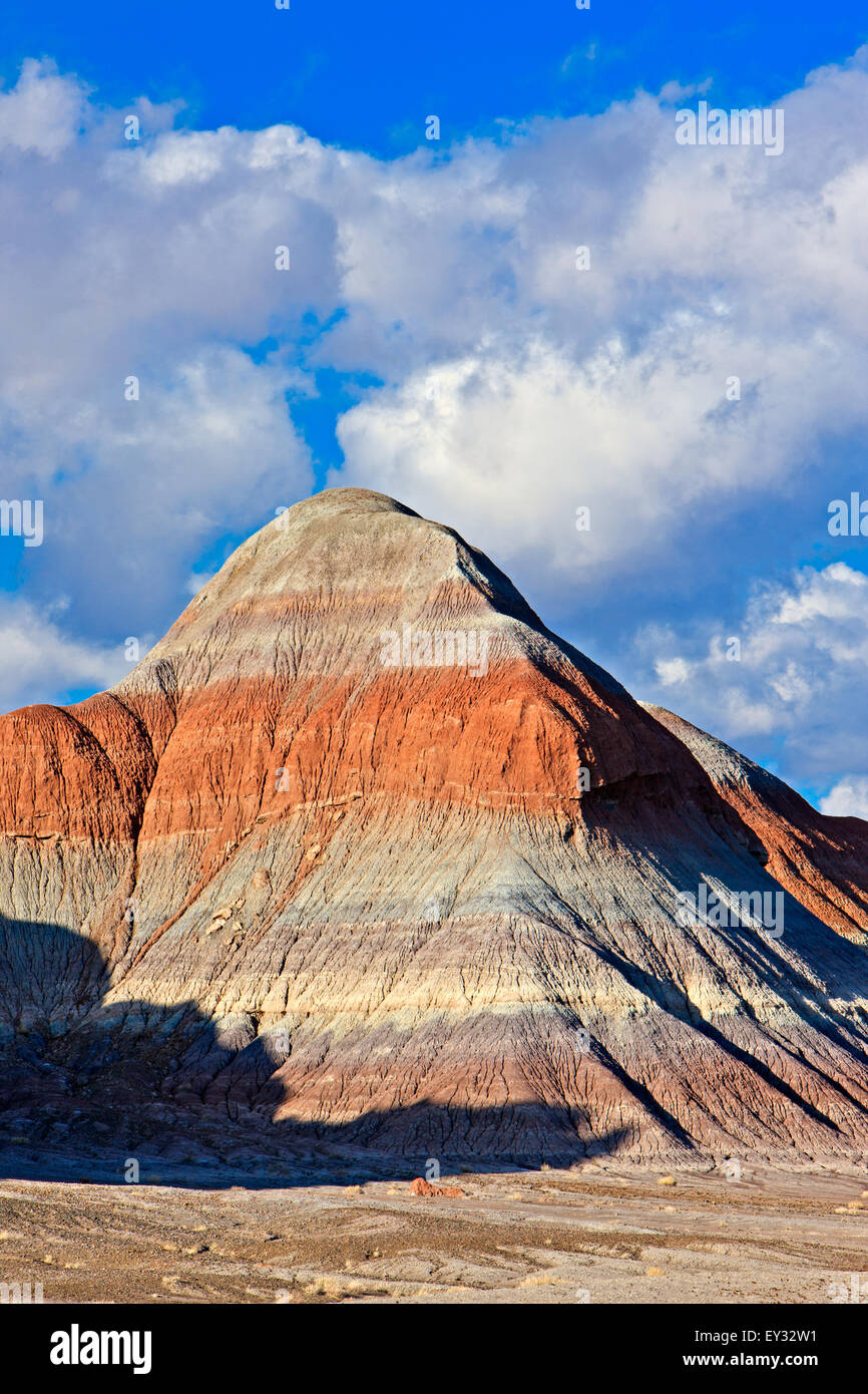 Die Tipis versteinert Forest National Park, Arizona, USA Stockfoto
