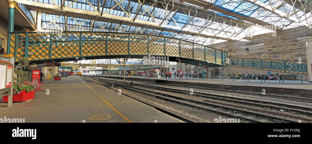 Carlisle Citadel Railway Station, Cumbria, England, UK Stockfoto
