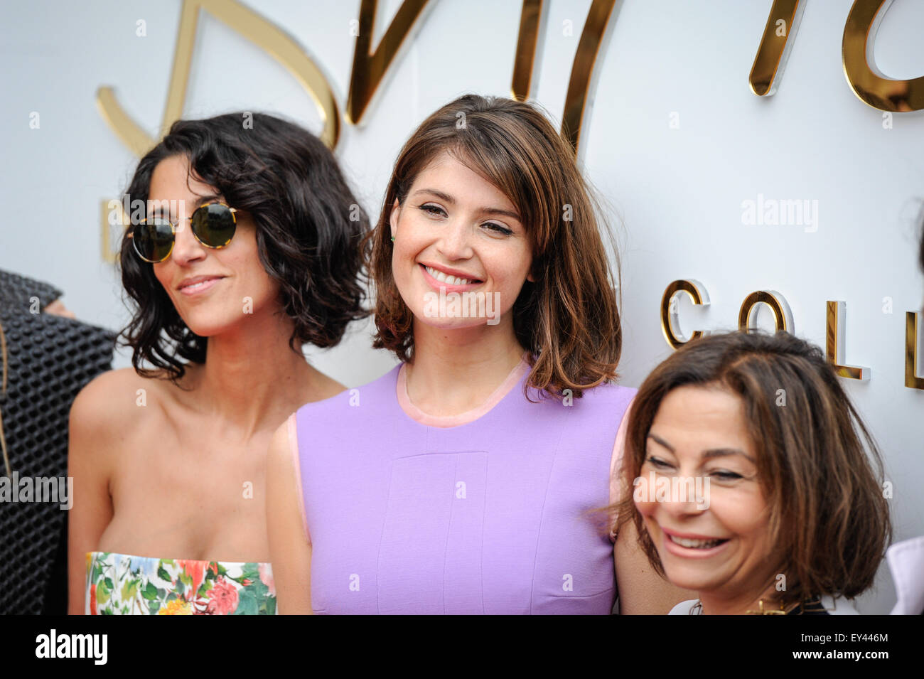 Britische Designer kollektiven Event in Bicester Village Featuring: Gemma Arterton wo: Bicester, Großbritannien: 20. Mai 2015 Stockfoto