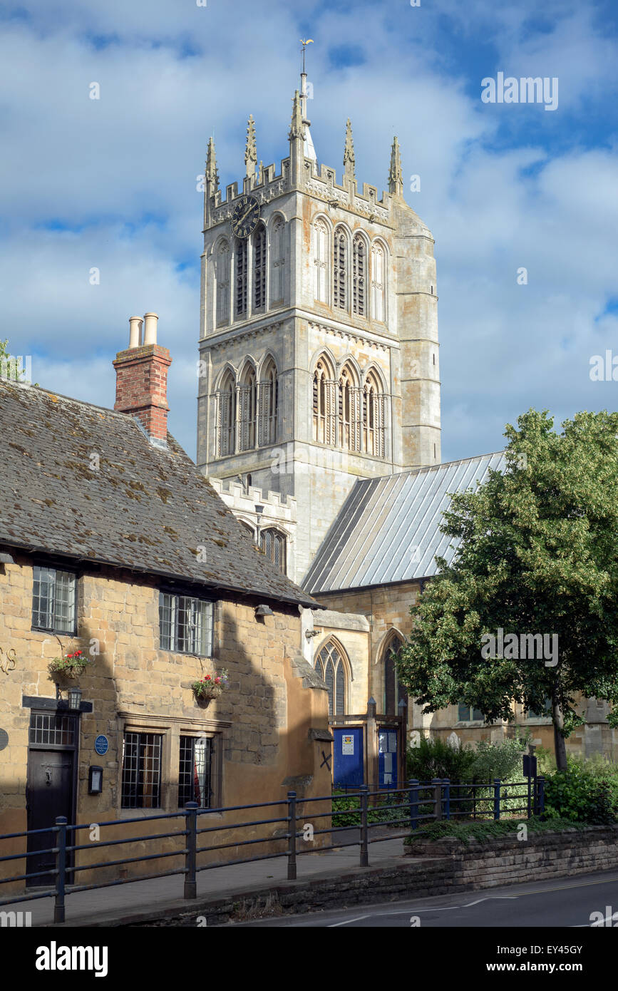 Str. Marys Kirche Melton Mowbray Leicestershire Stockfoto