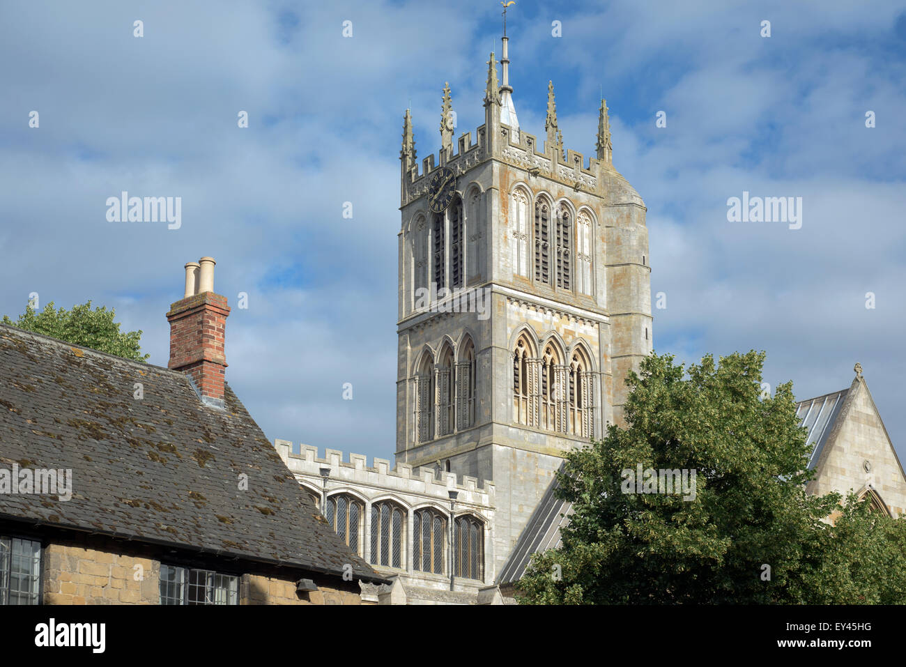 Str. Marys Kirche Melton Mowbray Leicestershire Stockfoto